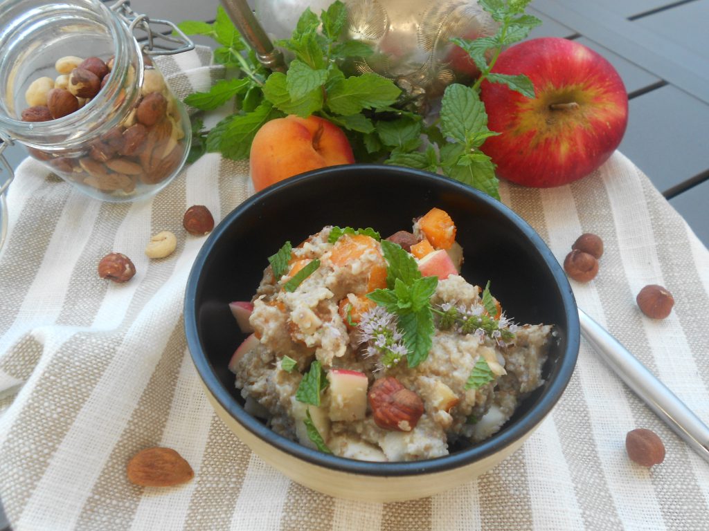 un porridge pour une alimnetation saine et gourmande
