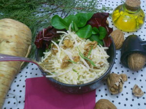 une salade originale un aliment régime