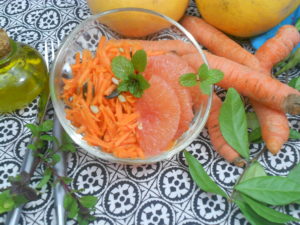 recette gourmande minceur pamplemousse carotte