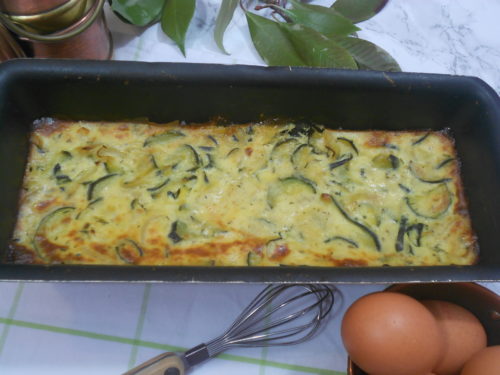 irresistible flan aux courgettes