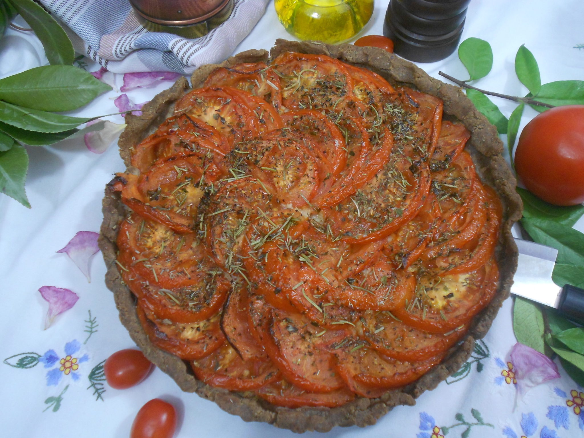 tarte aux tomates recette gourmande minceur