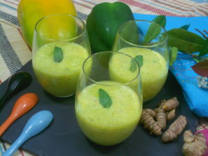 gaspacho concombre poivron