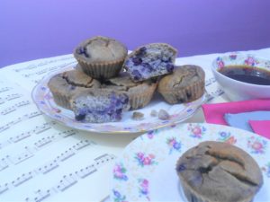 muffins aux myrtilles sans gluten