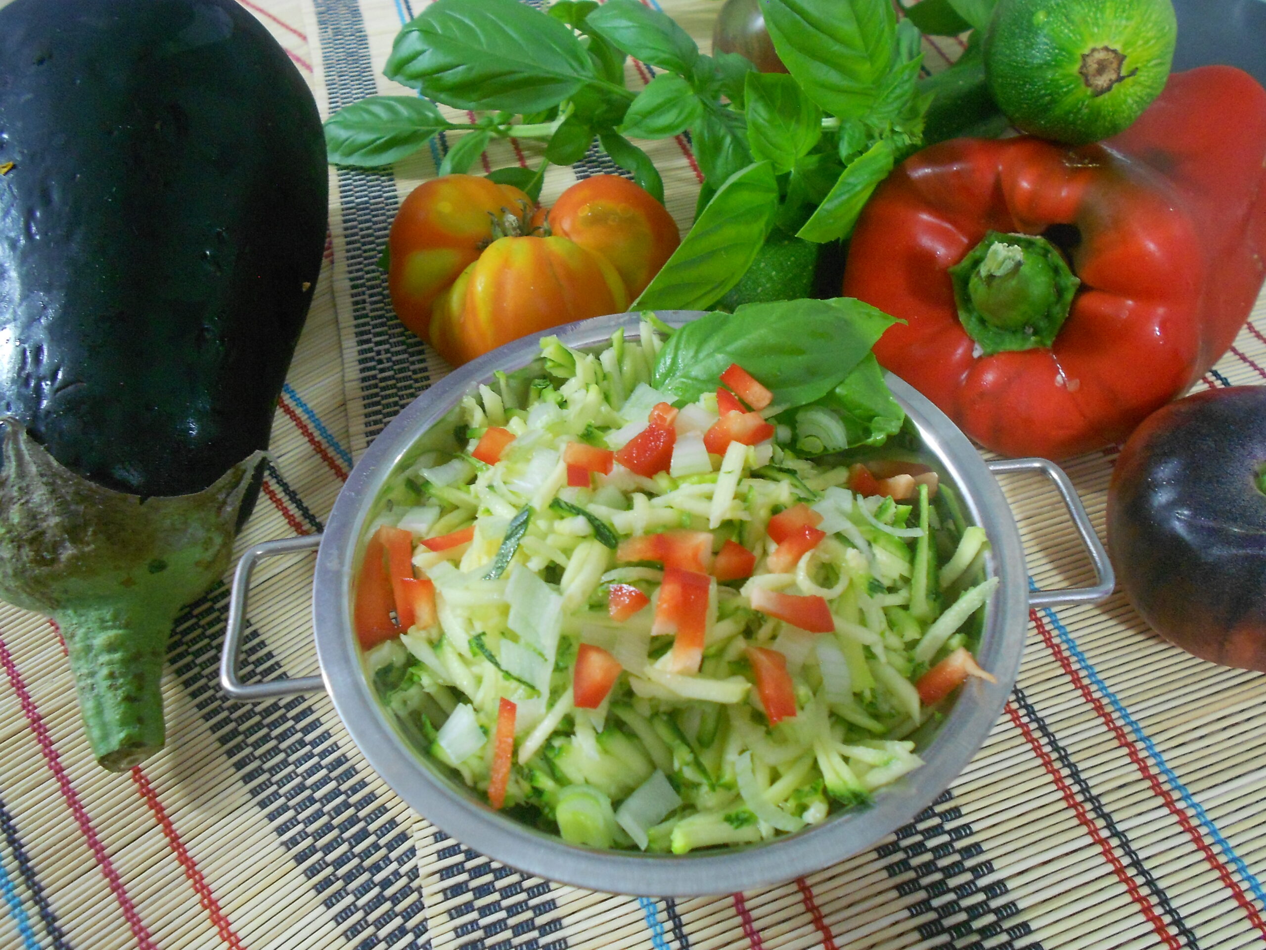 Salade de courgettes râpées - Nutri Bonheur