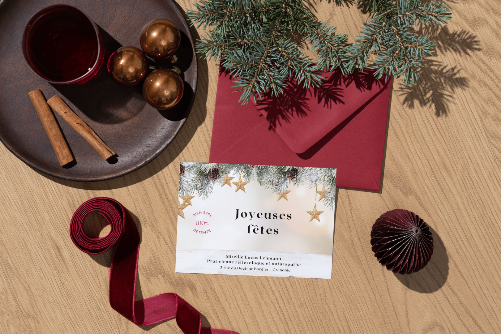 Carte cadeau pour une séance de naturopathie - spéciale Noël